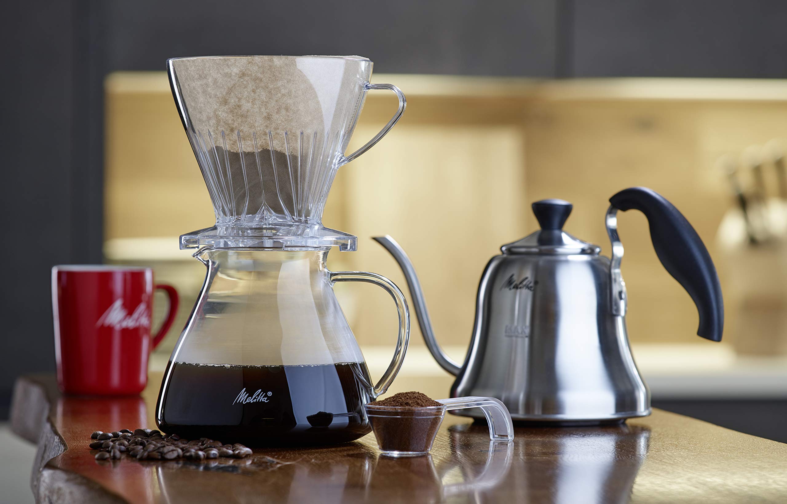 Amazon | メリッタガラス製デカンタ、1 L | メリタ(Melitta) | 交換用